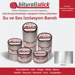 1 mm Metalik Su ve Ses Yalıtım Bandı 10 Mt.